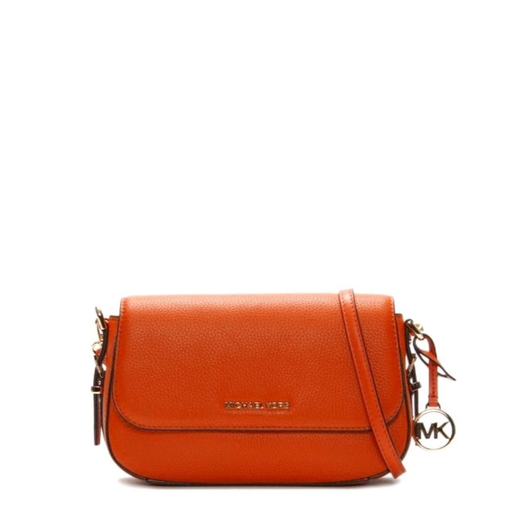 Michael Kors Bedford Legacy Crossbody Bag - Burnt Orange